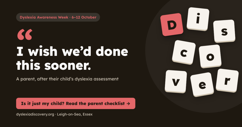 Is it just my child? A Dyslexia Awareness Week checklist for&nbsp;parents